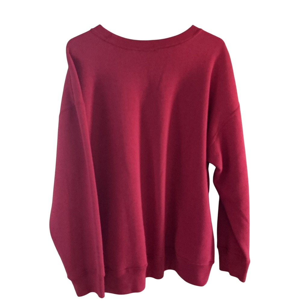 Arizona‎ Jean Co. USA 95AZJ-11 Red Graphic Sweatshirt Women's Large - Picture 2 of 9